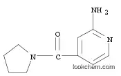 Molecular Structure of 1060817-34-6 (4-(pyrrolidin-1-ylcarbonyl)pyridin-2-amine)